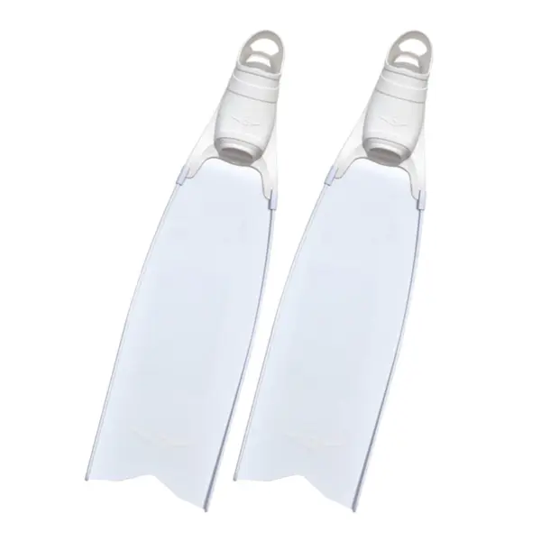 Dive Swim Long Freediving Fins ตีนกบ ครีบดำน้ำ สีขาว