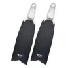 Dive Swim Long Freediving Fins ตีนกบ ครีบดำน้ำ สีดำขาว