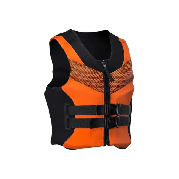 เสื้อชูชีพ Neoprene สําหรับกีฬาทางน้ำ สีส้ม